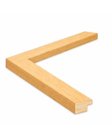 Moldura maderas fina básica 30 x 15 cm  Marco a medida | Ref. 005-200