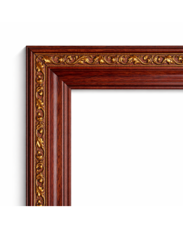 Moldura maderas clásica 58 x 31 cm  Marco a medida | Ref. 371-263