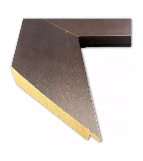 MOLDURA MADERA COLOR WENGUE
