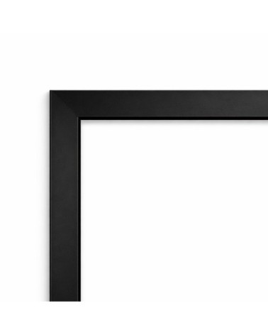 Moldura negra mate fina básica 30 x 15 cm  Marco a medida | Ref. 005-510