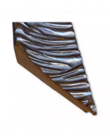 MOLDURA MODERNA PLATEADA