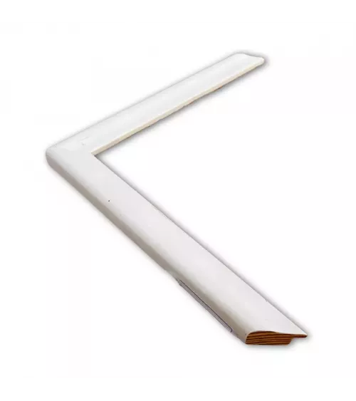 MOLDURA BLANCA BÁSICA FINA