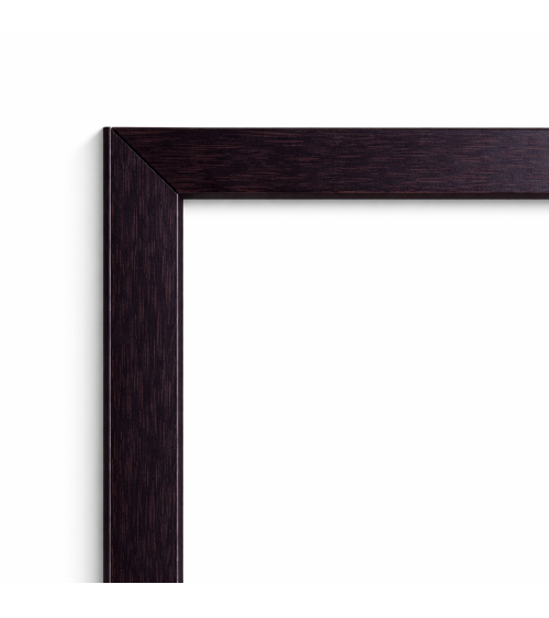 Moldura wengué moderna 34 x 30 cm  Marco a medida | Ref. 413-108