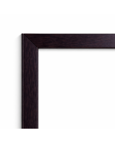 Moldura wengué moderna 34 x 30 cm  Marco a medida | Ref. 413-108