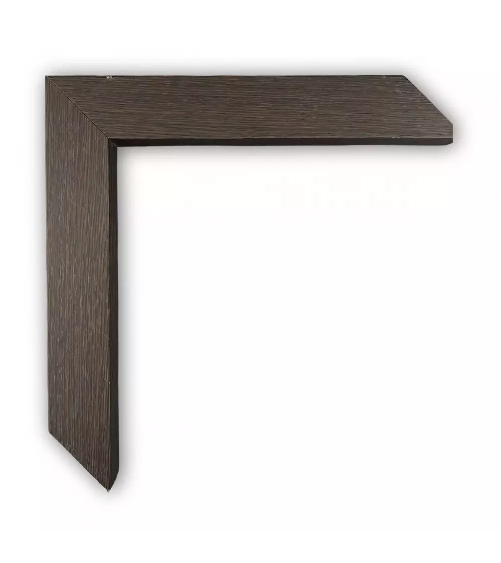 MOLDURA CLÁSICA COLOR MADERA OSCURA