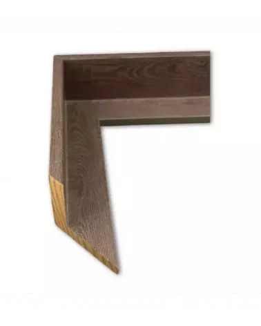 MOLDURA ALTA MADERA OSCURO