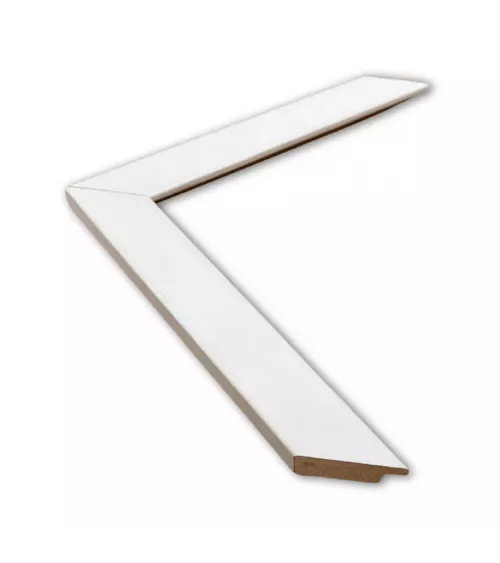MOLDURA BLANCA FINA