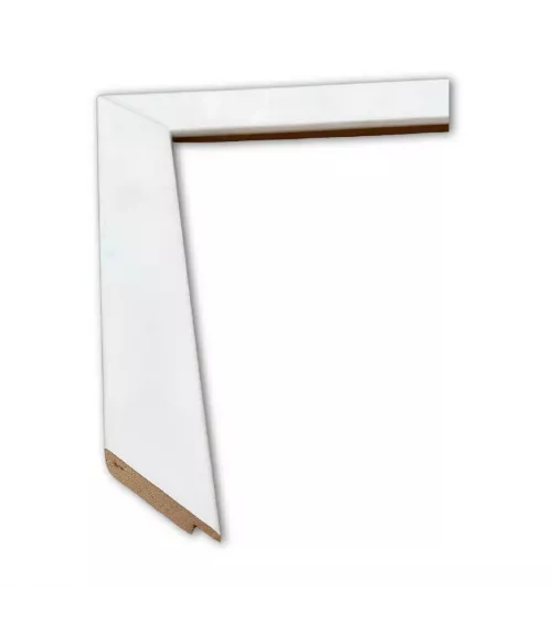 MOLDURA BLANCA FINA