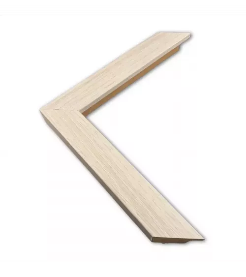 MOLDURA ECONÓMICA MADERA CLARA