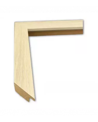 MOLDURA ECONÓMICA MADERA CLARA