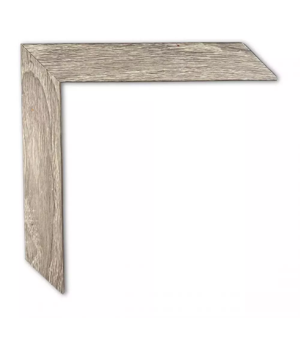 MOLDURA ECONÓMICA MADERA GRISÁCEA