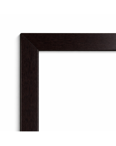 Moldura wengué moderna 36 x 34 cm  Marco a medida | Ref. 463-108