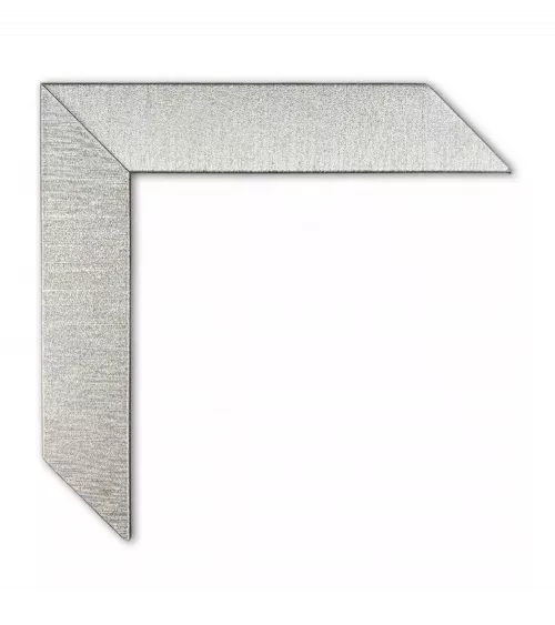 MOLDURA ECONÓMICA FINA PLATA