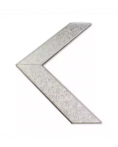 MOLDURA ECONÓMICA PLATA
