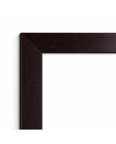 Moldura wengué moderna 45 x 38 cm  Marco a medida | Ref. 466-108
