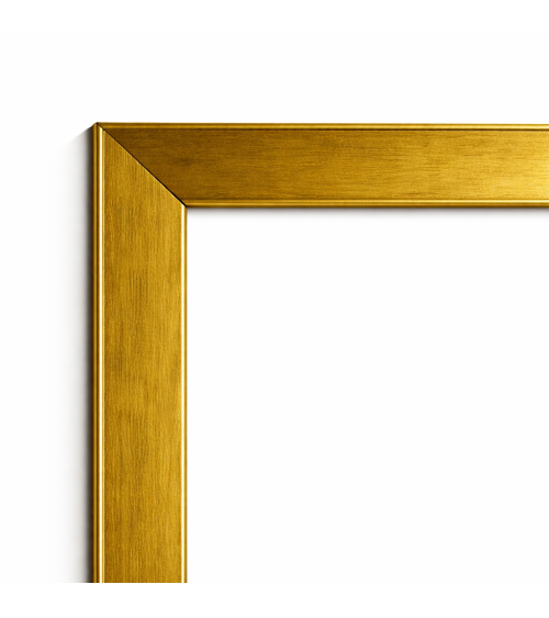 Moldura oro moderna 45 x 38 cm  Marco a medida | Ref. 466-W03