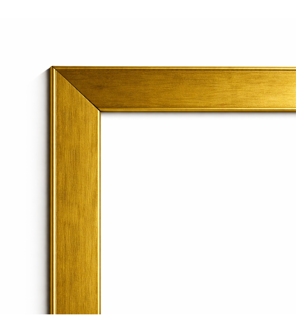 Moldura oro moderna 45 x 38 cm  Marco a medida | Ref. 466-W03