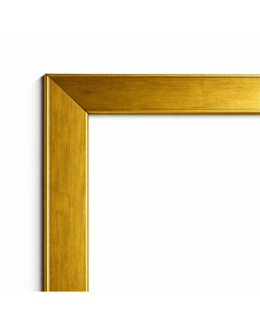 Moldura oro moderna 45 x 38 cm  Marco a medida | Ref. 466-W03