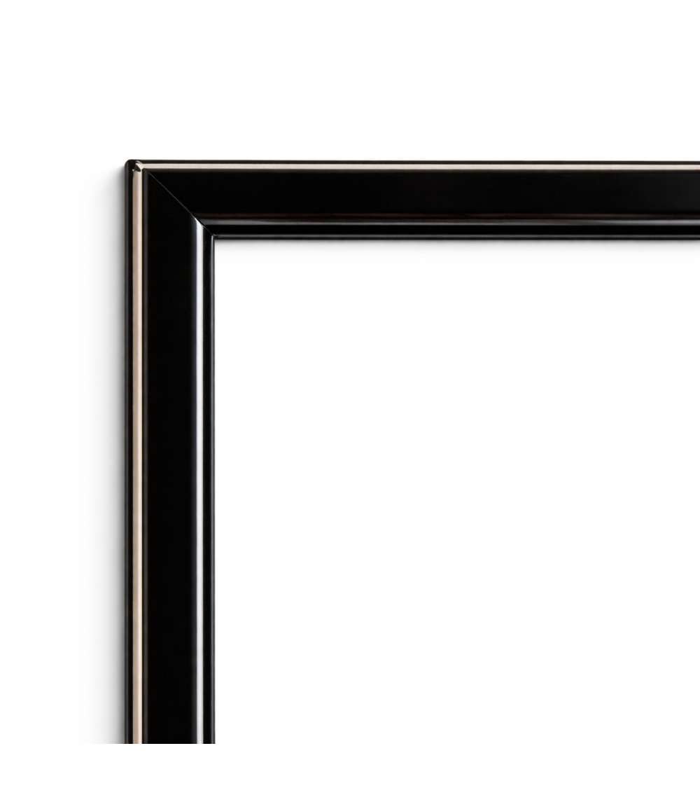 Moldura negra moderna 35 x 15 cm  Marco a medida | Ref. 520-501