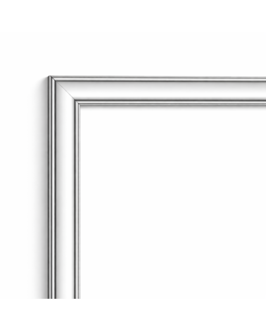 Moldura blanca moderna 35 x 15 cm  Marco a medida | Ref. 520-552