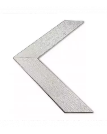 MOLDURA ECONÓMICA FINA PLATA