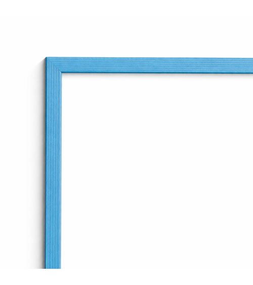 Moldura azul fina básica 16 x 10 cm  Marco a medida | Ref. 547-752