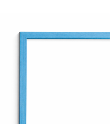 Moldura azul fina básica 16 x 10 cm  Marco a medida | Ref. 547-752