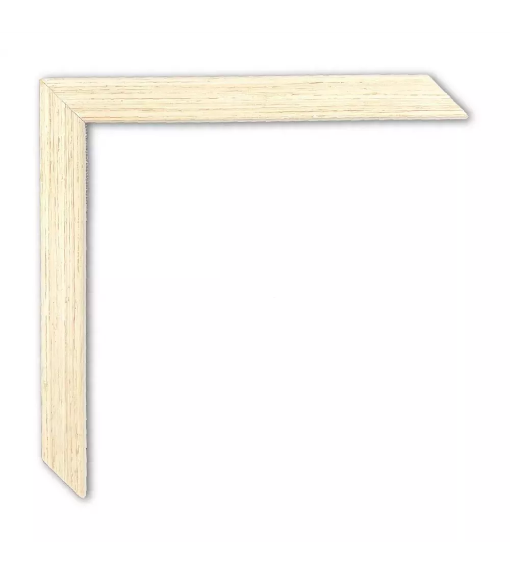 MOLDURA FINA BLANCA COJN BETAS MADERA