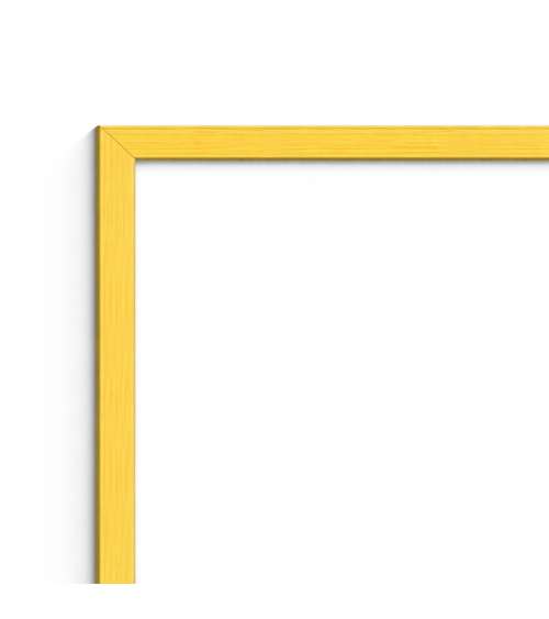 Moldura amarillo fina básica 16 x 10 cm  Marco a medida | Ref. 547-772