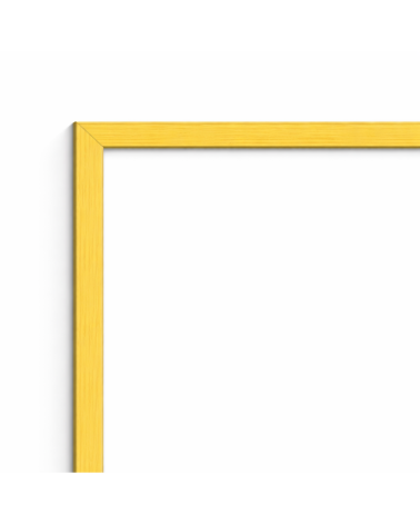 Moldura amarillo fina básica 16 x 10 cm  Marco a medida | Ref. 547-772
