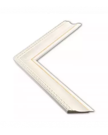 MOLDURA BLANCA CON DIEÑO EXTERIOR