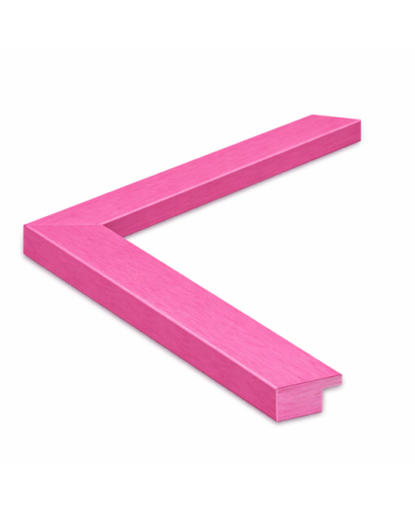 Moldura rosa fina básica 30 x 15 cm  Marco a medida | Ref. 005-754