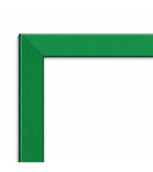 Moldura verde fina básica 30 x 15 cm  Marco a medida | Ref. 005-990