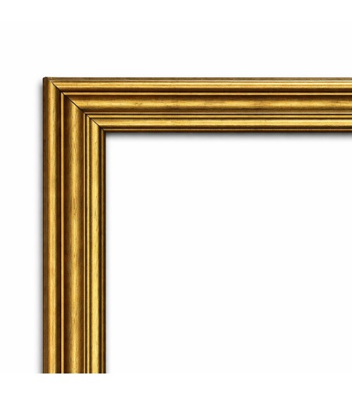 Moldura oro clásica 46 x 29 cm  Marco a medida | Ref. 012-030