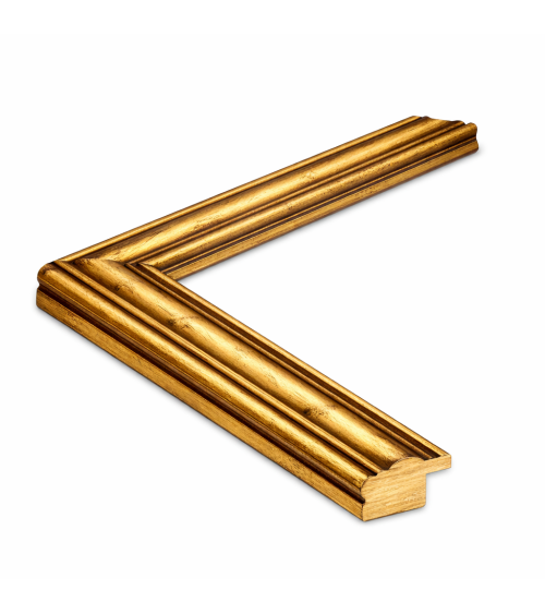 Moldura oro clásica 46 x 29 cm  Marco a medida | Ref. 012-030