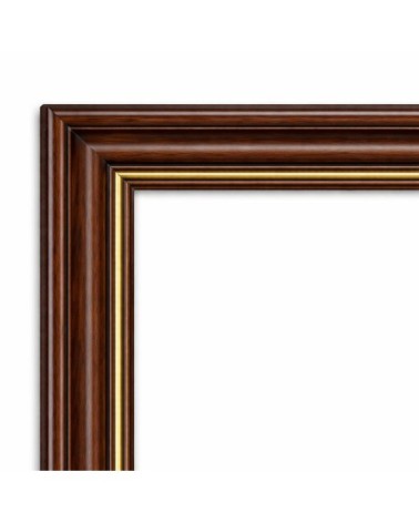 Moldura maderas clásica 46 x 29 cm  Marco a medida | Ref. 012-300