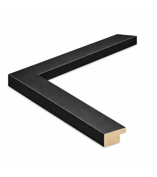 Moldura negra mate fina básica 30 x 15 cm  Marco a medida | Ref. 005-510