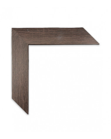 Moldura marron fina básica 30 x 15 cm  Marco a medida | Ref. 005-100