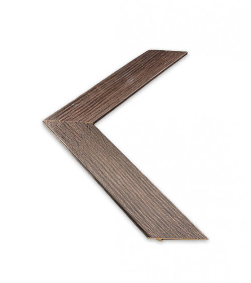 Moldura marron fina básica 30 x 15 cm  Marco a medida | Ref. 005-100