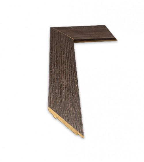 Moldura marron fina básica 30 x 15 cm  Marco a medida | Ref. 005-100