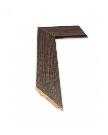 Moldura marron fina básica 30 x 15 cm  Marco a medida | Ref. 005-100