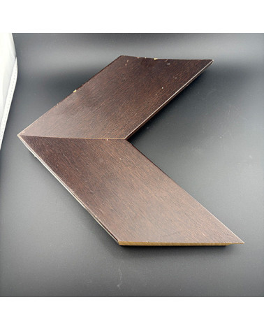 Moldura wengué rustica 90 x 32 cm  Marco a medida | Ref. 841-010