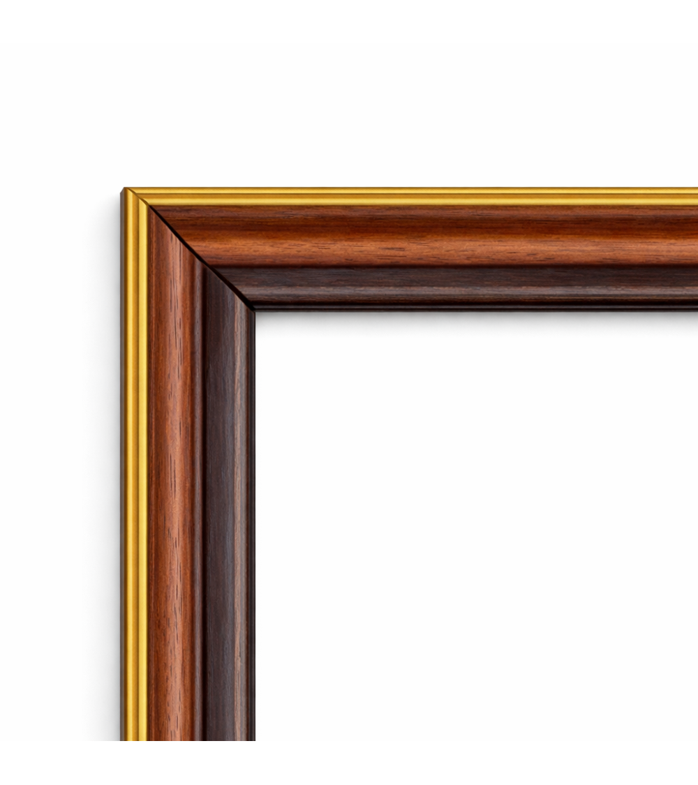 Moldura maderas clásica 70 x 40 cm  Marco a medida | Ref. 085-310