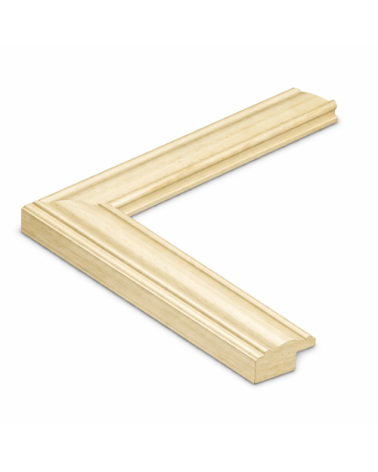 Moldura beig fina básica 36 x 15 cm  Marco a medida | Ref. 101-293