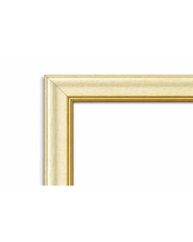 Moldura beig fina básica 36 x 15 cm  Marco a medida | Ref. 101-294