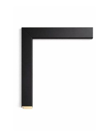 Moldura negra mate fina básica 43 x 15 cm  Marco a medida | Ref. 217-510