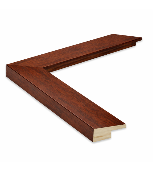 Moldura marron fina básica 30 x 15 cm  Marco a medida | Ref. 005-100