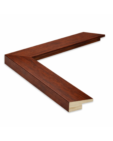 Moldura marron fina básica 30 x 15 cm  Marco a medida | Ref. 005-100