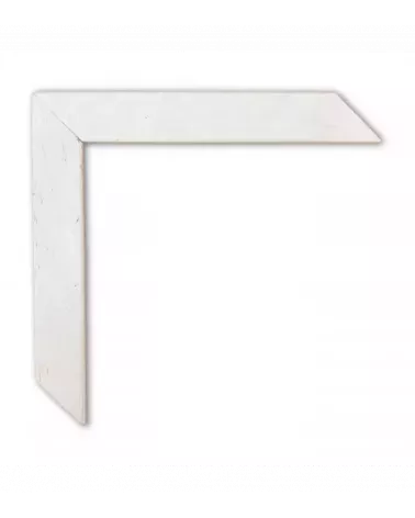 MOLDURA  BÁSICA BLANCO PORO