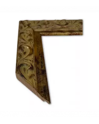 MOLDURA DORADA CON DISEÑO EXTERIOR